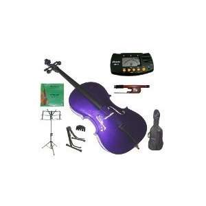   +Cello Stand+Music Stand+Metro Tuner+Rosin+Mute Musical Instruments