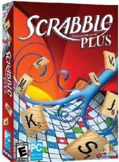 Scrabble Plus CrossWord Wizard+Battle+Golf PC Vista NEW  