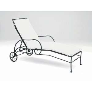  Sheffield Adjustable Chaise Lounge with Cushion Finish 