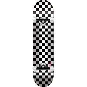  Speed Demons Checker Black / White Complete Skateboard   7 