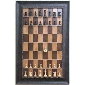   Cherry Bean Chessboard with Charcoal Scoop Frame