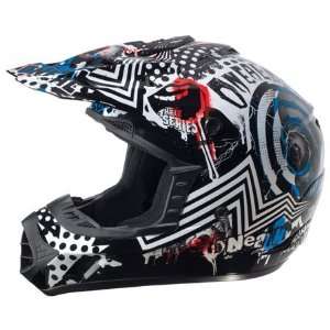   Youth 3 Series Nightmare Full Face Helmet Small  Black Automotive