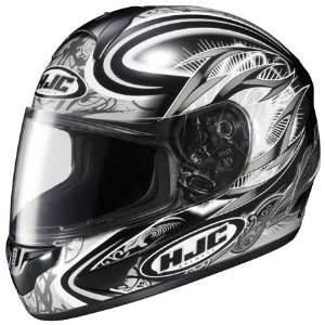  HJC Youth CS Y Hellion Full Face Helmet Large  Gray Automotive