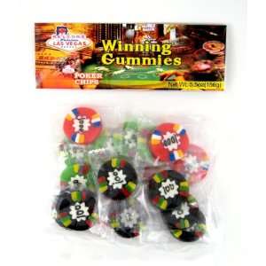Gummy Poker Chips (6 Bags)  Grocery & Gourmet Food