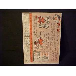 Pete Whisenant Cincinnati Redlegs #456 1958 Topps Autographed Baseball 