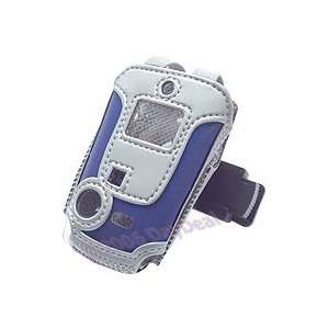  Blue & Silver Clam Shell Carrying Case for Verizon PN 215 