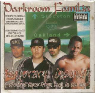 DARKROOM FAMILIA   Temporary Insanity Lost Tapes rap CD  