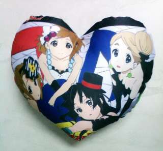 Kingdom Hearts Anime Characters Heart Pillow  