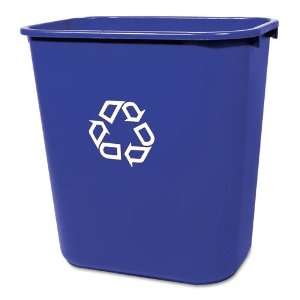  Commercial Deskside Recycling Recycle Container Bin Box Trash Can