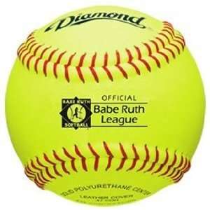  Diamond Sports 12RYBR Babe Ruth .47 COR Leather Softball 