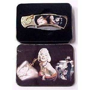  Marilyn Monroe Collector Pocket Knife