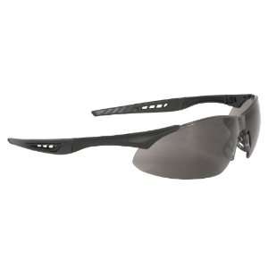 Rock Safety Glasses with Smoke Colored Anti Fog lens and Black Frame 