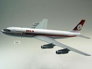 Boeing 707   MEA Wood Desktop Airplane Model  