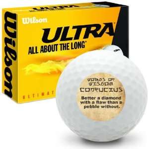  Confucius Quote 5   Wilson Ultra Ultimate Distance Golf 