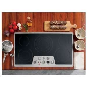   Electric Cooktop Smoothtop5 Ribbon Burner Infinite Heat Rotary