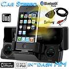 NEW Dual Bluetooth ready 1 DIN Car Stereo Radio with iPod/iPhone Dock 