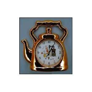  Copper Tea Kettle Wall Clock