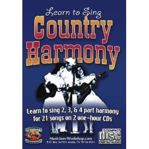  Learn to Sing Country Harmony (9781584961031) Dan 