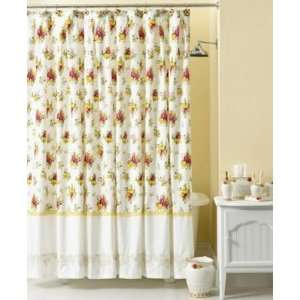 Royal Albert Old Country Roses Fabric Shower Curtain 72 x 72  