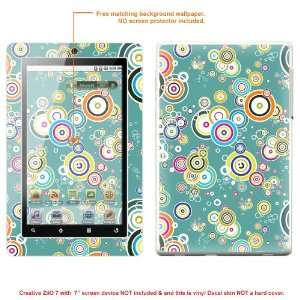  skins Sticker for Creative ZiiO 7 Inch tablet case cover ZiiO7 219