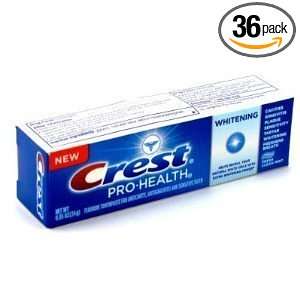 Crest Pro Health Whitening Toothpaste, Fresh Clean Mint, .85 Oz (Pack 