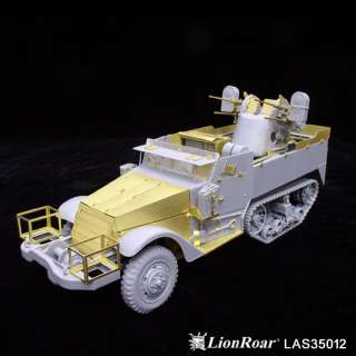 Lionroar 1/35 U.S WWII M16 ANTI AIRCRAFT MOTOR GUN CARRIAGE LAS35012