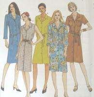 Misses Shirt Dress Pattern McCalls 3512 Easy New  