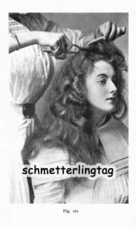 Hair Style Book Marcel Finger Wave Gibson Girl Era 1915  