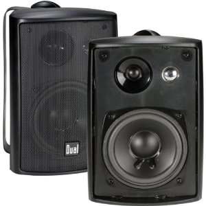 Dual LU43PB Indoor/Outdoor Speakers 100W Black NEW  