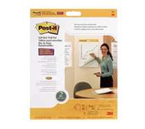   adhesive strips providing a convenient place to hang easel pads