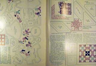 1960s vintage booklet EASY QUILTS quilting patterns  