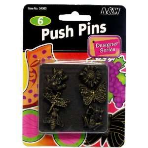  Designer Push Pins   Delivered