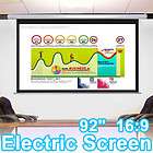 92 169 Motorized Electric Projector Projection Screen