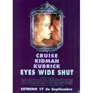  Eyes Wide Shut (1999) 27 x 40 Movie Poster Spanish Style A 