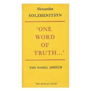   / Alexander Solzhenitsyn Alexander (1918 2008) Solzhenitsyn Books