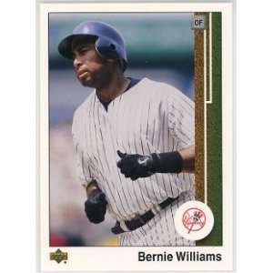 Bernie Williams New York Yankees 2002 UD Authentics Reverse Negatives 
