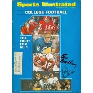 Bill Bradley & Ted Hendricks Autographed / Signed Sports Illustrated 