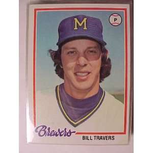  1978 Topps #355 Bill Travers