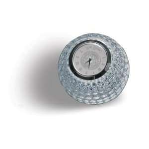  William & Mary   Crystal Golf Ball Clock   Silver Sports 
