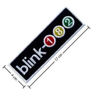  Blink 182 Music Band Logo III Embroidered Iron on Patches 