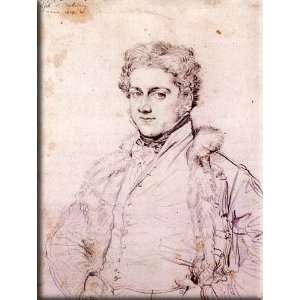 Charles Robert Cockerell 23x30 Streched Canvas Art by Ingres, Jean 