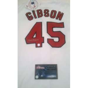Bob Gibson Signed St. Louis Cardinals Jersey