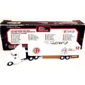 Bobby Allison #12 Buick Racing Champions 1/64 Hauler Diecast SIGNED w 