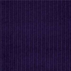  60 Wide 8 Wale Hi Lo Corduroy Dark Purple Fabric By The 