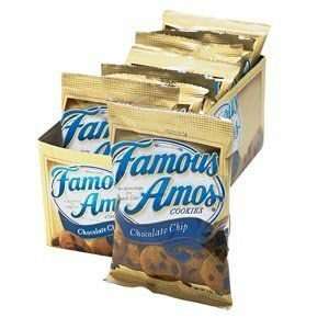 Famous Amos Cookies, Chocolate Chip (Pack of 8)  Grocery 