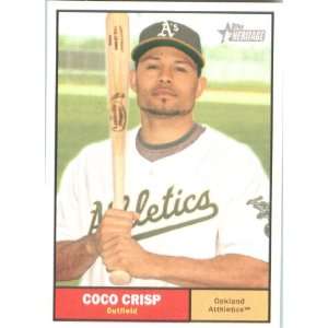 2010 Topps Heritage #277 Coco Crisp   Kansas City Royals (Baseball 