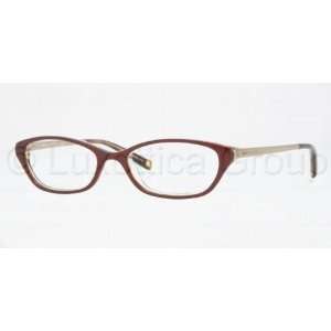  Eyeglasses Anne Klein AK8102 231 BURGUNDY/TORT/CRYSTAL 