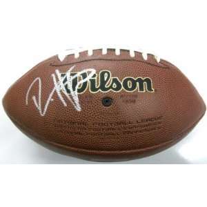 Devin Hester Autographed Football   Fs