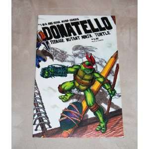  DONATELLO #1 MIRAGE STUDIOS COMIC BOOK 1986 Everything 
