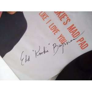 Byrnes, Edd 45 Signed Autograph Like I Love You KookieS Mad Pad 77 